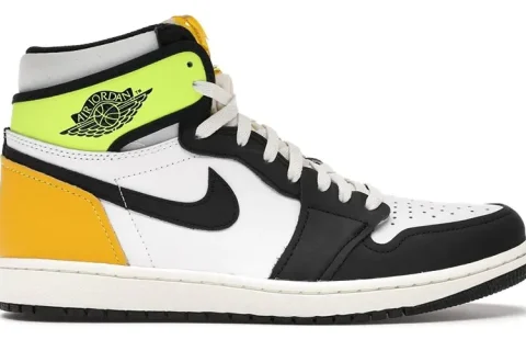 Nike Air Jordan 1 High Volt Gold Sneakers