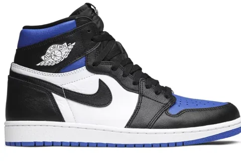 Nike Air Jordan 1 Retro High Royal Toe Sneakers