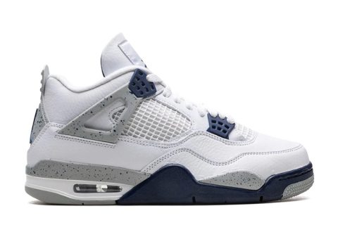 Nike Air Jordan 4 Retro Midnight Navy Sneakers