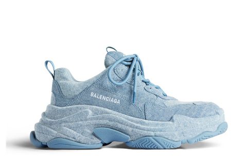 Balenciaga Triple S Blauw Sneaker