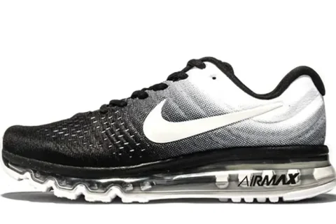 Nike Airmax Running Sneakers 2017 Black-White