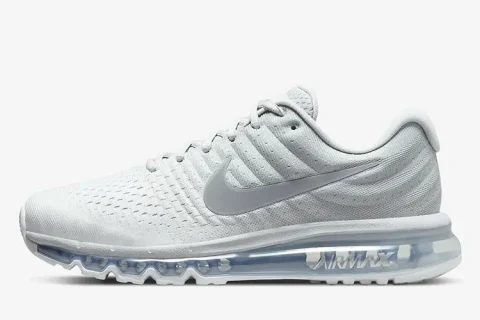 Nike Airmax Running Sneakers 2017 Pure Platinum White