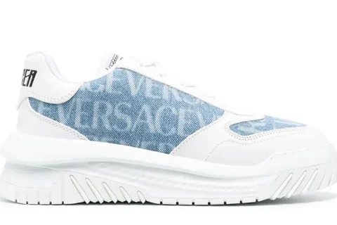 Versace Odissea Sneakers Wit-Blauw