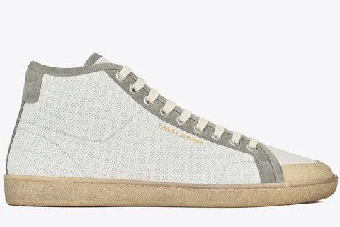 Yves Saint Laurent Court Classic SL/39 Sneakers Blanc Optique