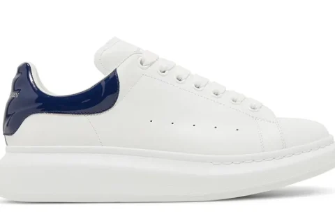 Alexander McQueen Oversized Sneakers White Navy