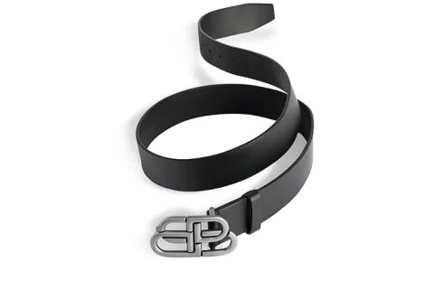 Balenciaga BB Riem Zwart Balenciaga BB Riem Zwart