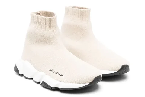 Balenciaga Speed Trainers Kinder Sneakers Cream Balenciaga Speed Trainers Kinder Sneakers Cream