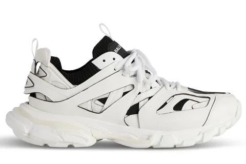 Balenciaga Track Sock Black Knit