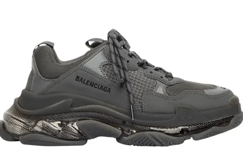 Balenciaga Triple S Clear Sole Dark Grey