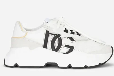Dolce & Gabbana Daymaster Sneakers Wit-Zwart