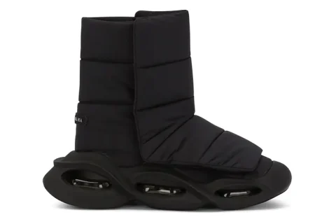 Dolce & Gabbana Wave High Top Sneakers Zwart