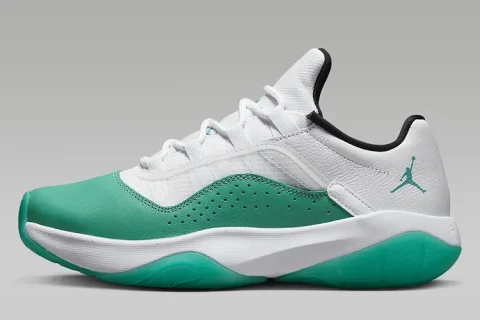 Nike Air Jordan 11 Retro CMFT Sneakers Wit-Groen