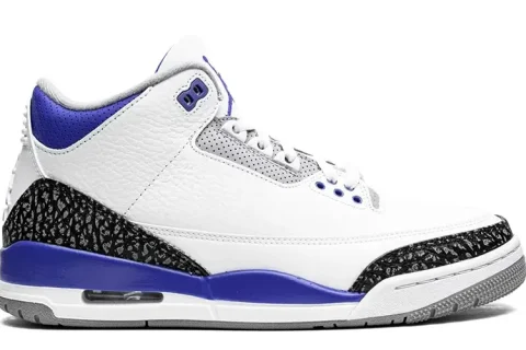 Nike Air Jordan 3 Retro Racer Blue Sneakers