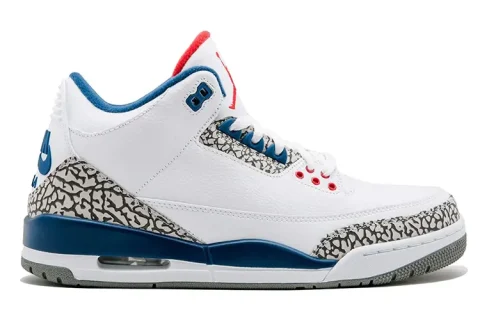 Nike Air Jordan 3 Retro True Blue Sneakers