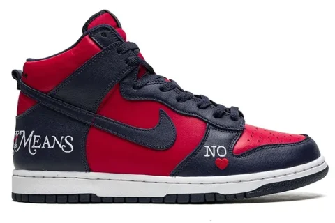 Nike Dunk High X Supreme SB By Any Means Navy