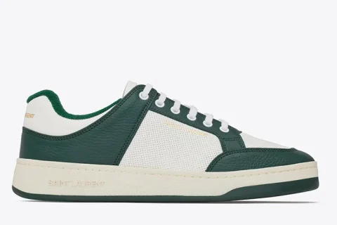 Yves Saint Laurent SL/16 Sneakers Wit-Groen