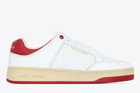 Yves Saint Laurent SL/16 Sneakers Wit-Rood