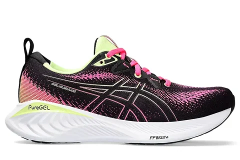 Asics Gel Cumulus 25 Hardloopschoenen Zwart-Multi