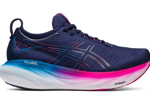 Asics Gel Nimbus 25 Paris Hardloopschoenen Indigo Blue