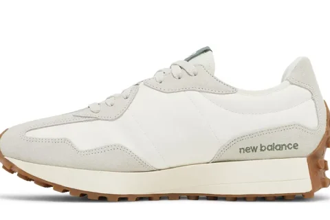 New Balance 327 Sneakers Moonbeam Forest Green