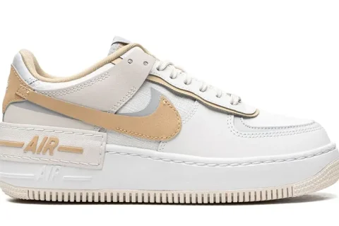 Nike Air Force 1 Shadow Sail Tan Sneakers