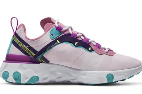 Nike React Element 55 Magic Flamingo Sneakers
