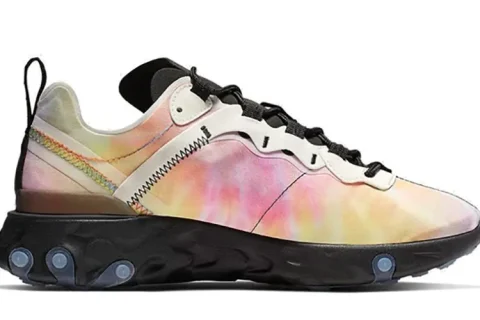 Nike React Element 55 Tie Dye Sneakers