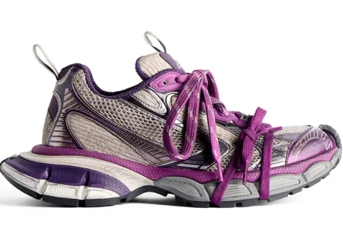 Balenciaga 3XL Sneakers Paars-Grijs