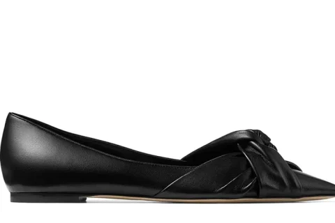 Jimmy Choo Hedera Ballerina Zwart Jimmy Choo Hedera Ballerina Zwart