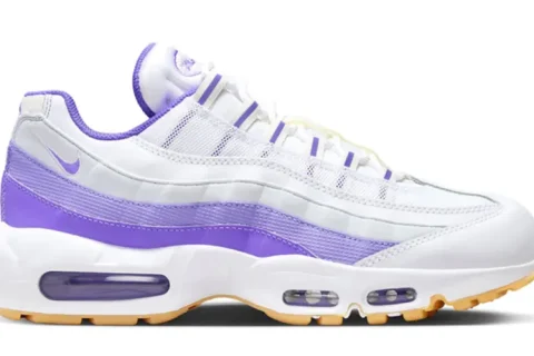 Nike Air Max 95 White Space Purple Gum Sneakers