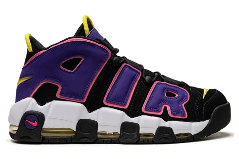 Nike Air More Uptempo 96 Sneakers Black Court Purple