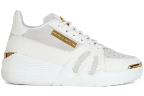 Giuseppe Zanotti Talon Sneakers Wit-Grijs