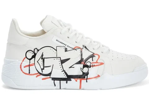 Giuseppe Zanotti Talon Sneakers Wit