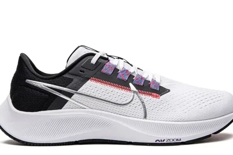 Nike Air Zoom Pegasus 38 Sneakers Wit-Zwart