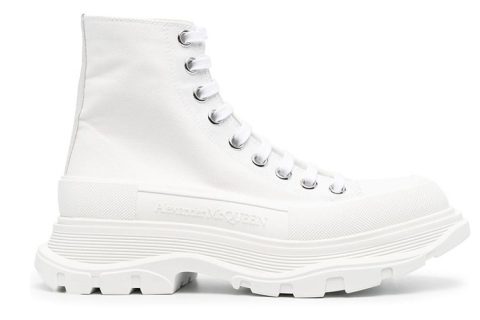 Alexander McQueen Tread Slick Sneakers Wit