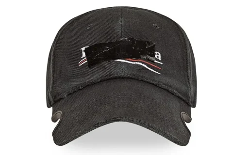 Balenciaga Graffer Honkbalpet Zwart