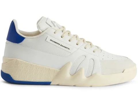 Giuseppe Zanotti Talon Sneakers Wit-Donkerblauw