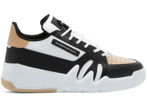 Giuseppe Zanotti Talon Sneakers Wit-Zwart