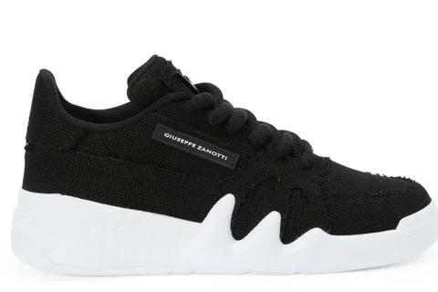 Giuseppe Zanotti Talon Sneakers Zwart-Wit