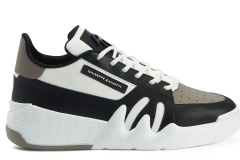 Giuseppe Zanotti Talon Sneakers Zwart-Wit