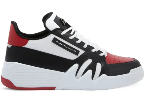 Giuseppe Zanotti Talon Sneakers Zwart-Wit