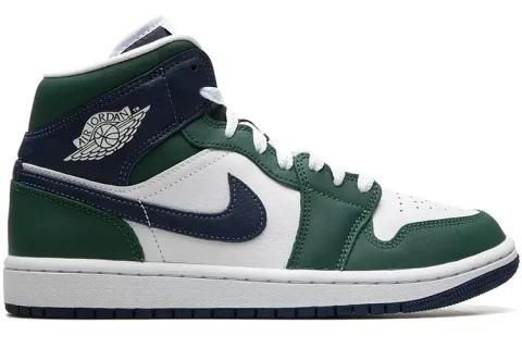 Nike Air Jordan 1 Mid SE Noble Green Sneakers