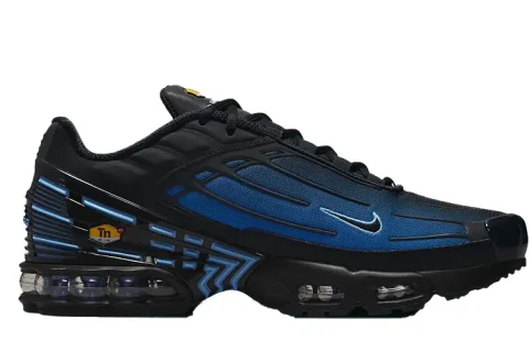 Nike Air Max Plus 3 Black Blue Gradient Sneakers