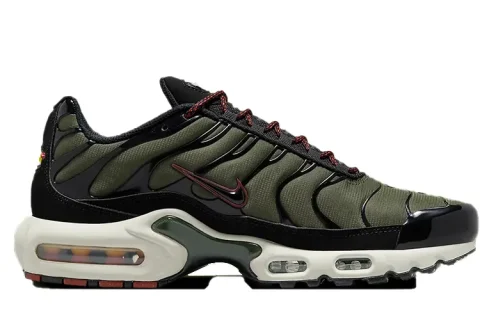 Nike Air Max Plus Olive Black Sneakers