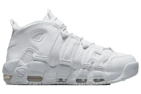 Nike Air More Uptempo Retro Sneakers Triple White