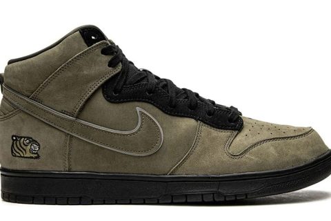Nike Dunk High SB X Soulgoods Sneakers Military Green