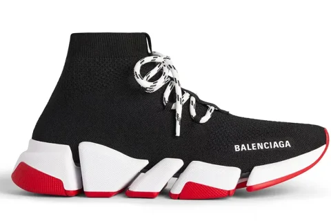Balenciaga Speed 2.0 Lace Up Recycled Knit Sneakers