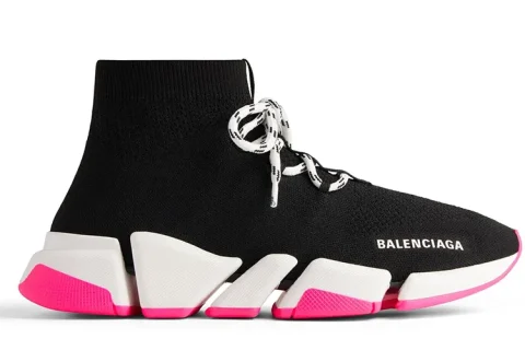 Balenciaga Speed 2.0 Lace Up Recycled Knit Sneakers
