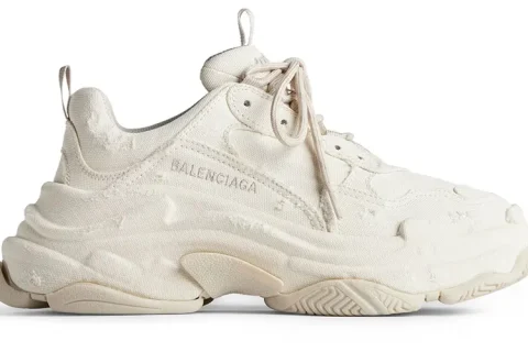 Balenciaga Triple S Sneakers Beige