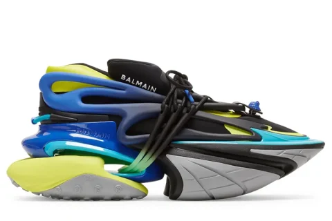 Balmain Unicorn Low Sneakers Multicolor